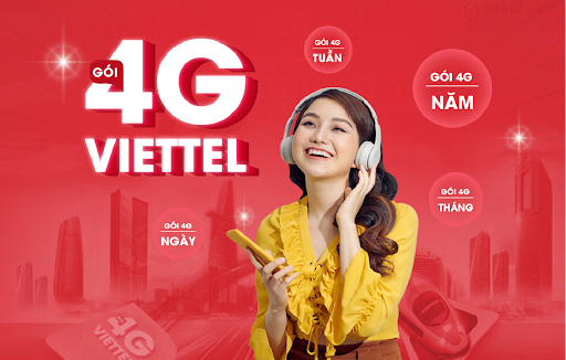 Đăng Ký 4G Viettel - Gói Cước 4G Viettel Tháng, Ngày 2022