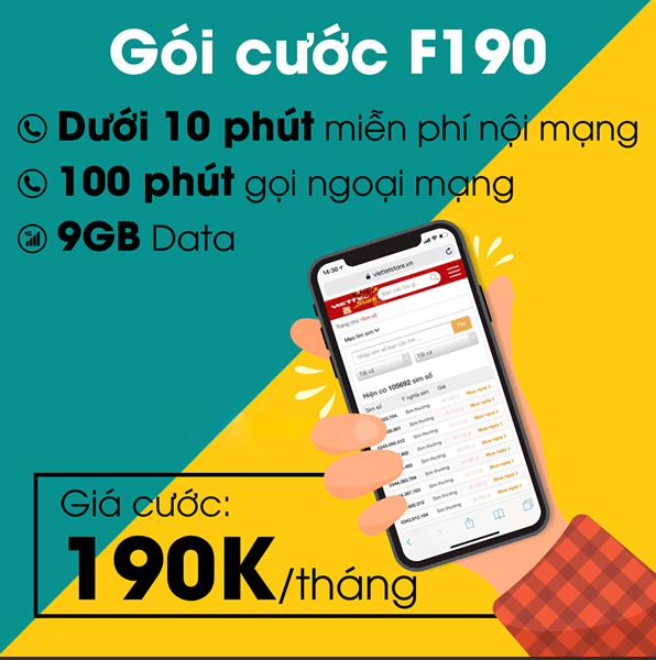 GÃ³i F190 Viettel