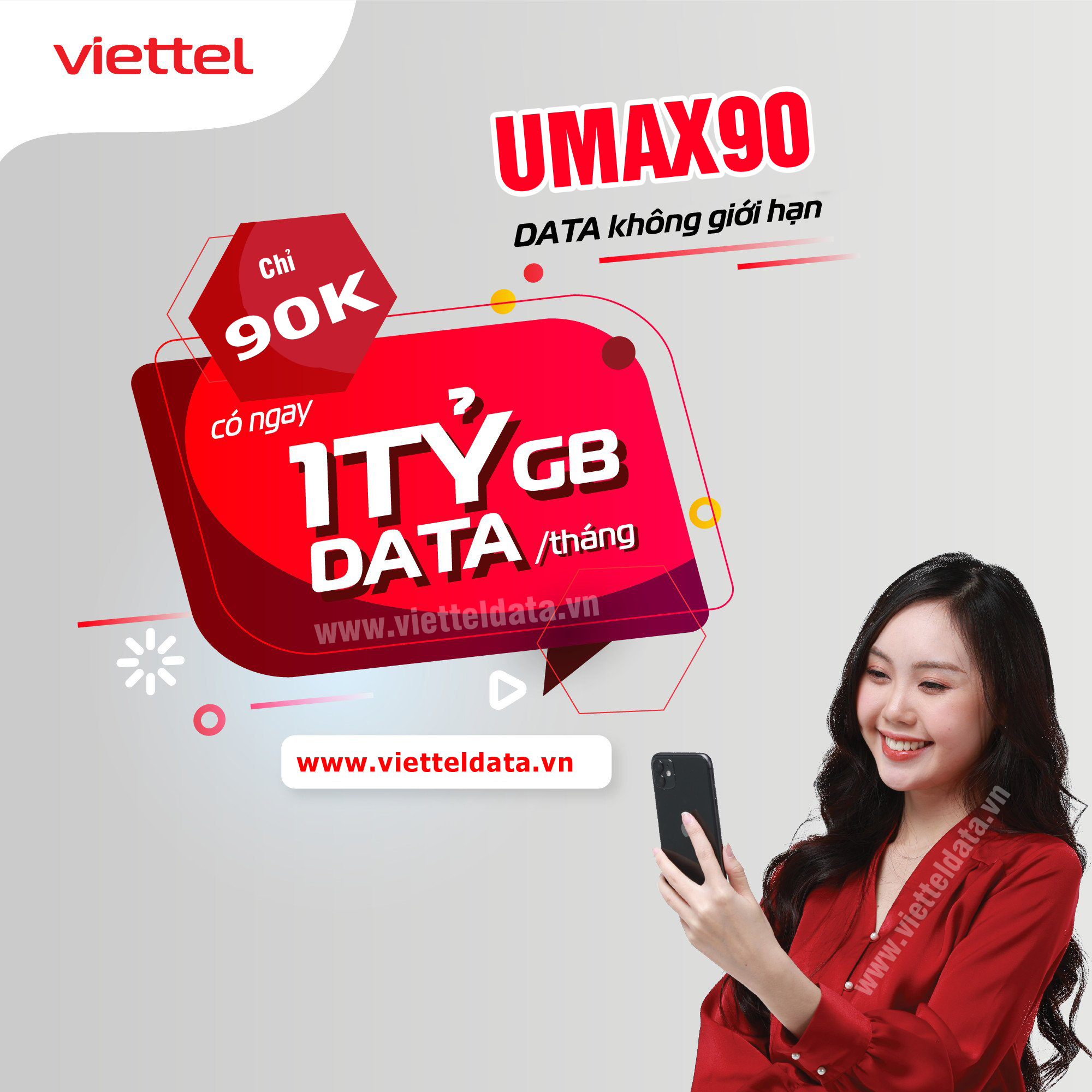 GÃ³i CÆ°á»c Umax90 Viettel