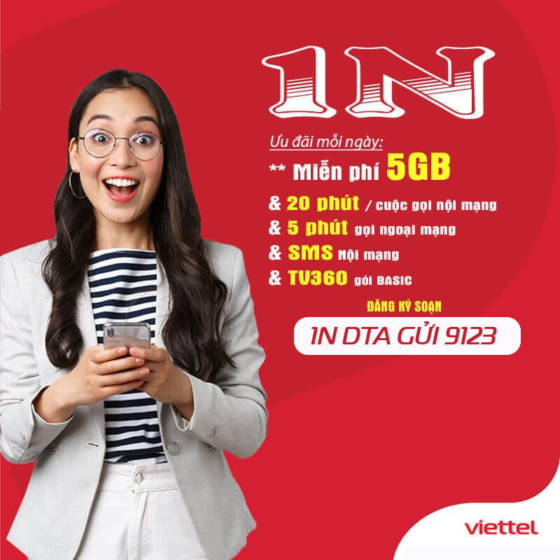 dang ky 4g viettel 1 ngay