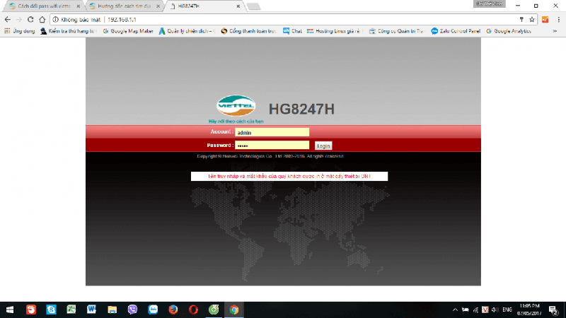 doi pass wifi viettel 3