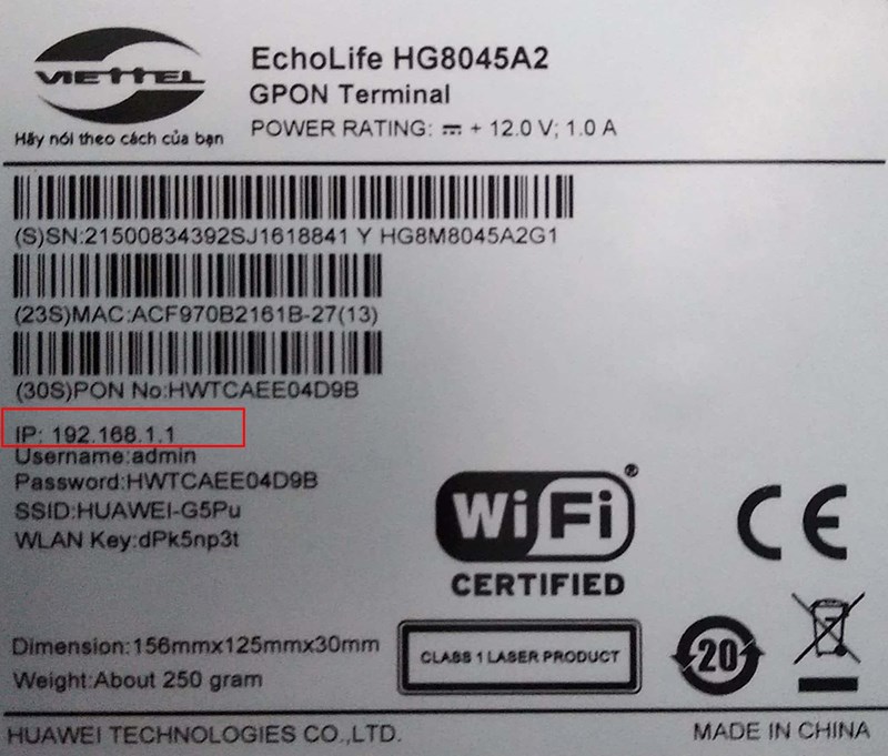 doi pass wifiviettel