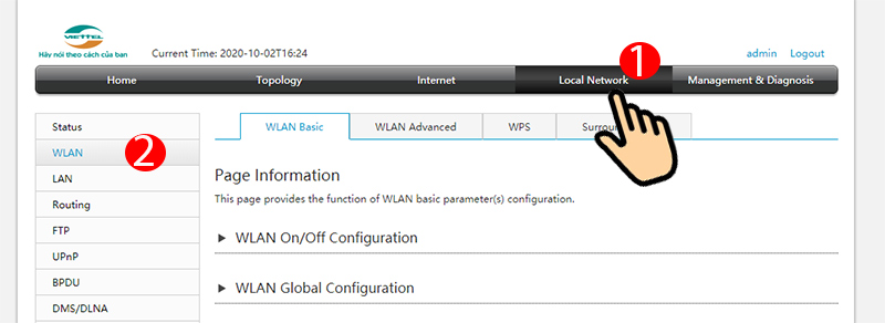doi ten wifi viettel
