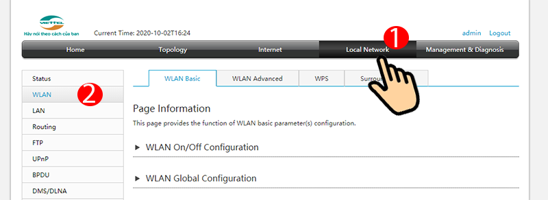 doi ten wifi viettel