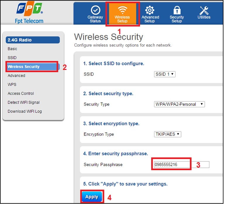 doi pass wifi fpt 5