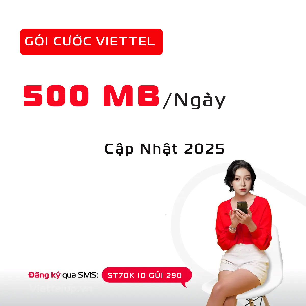 goi viettel 500mb ngay