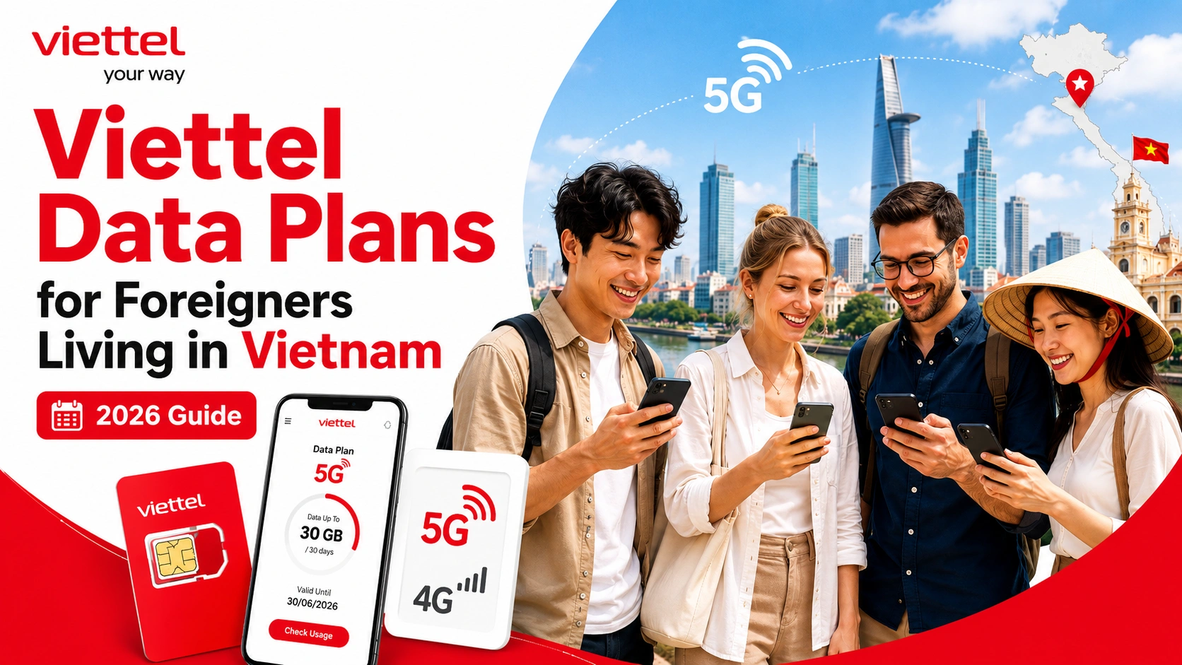 Viettel Data Plans for Foreigners Living in Vietnam [2026 Guide]