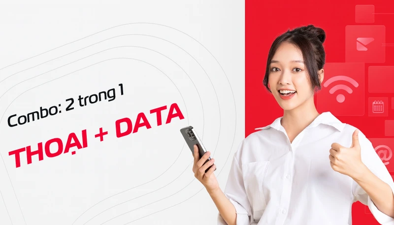 Tổng hợp các gói cước Combo 4G Viettel: Data + Thoại