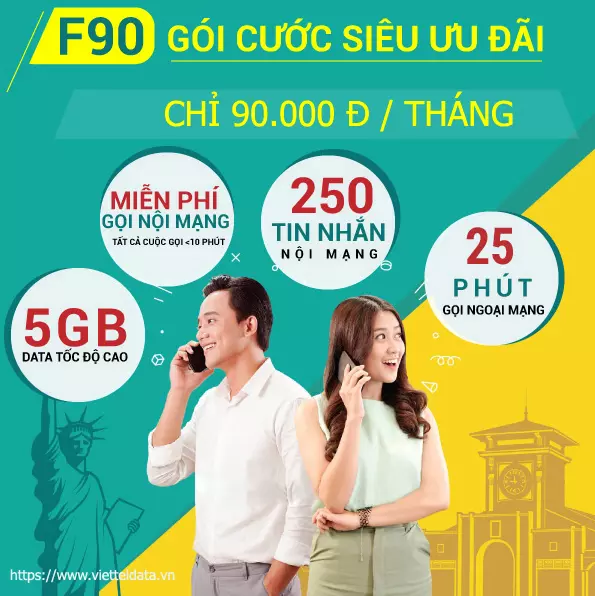 Gói F90 Viettel