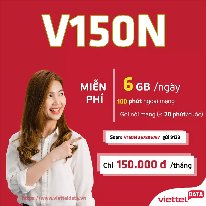 Gói V150N Viettel