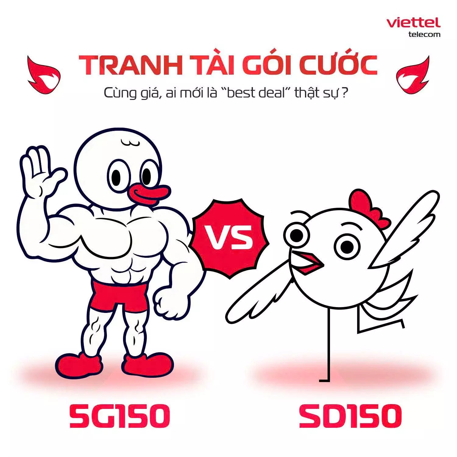 So sánh 5G150 và SD150