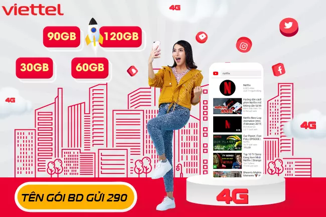 goi cuoc 4g viettel