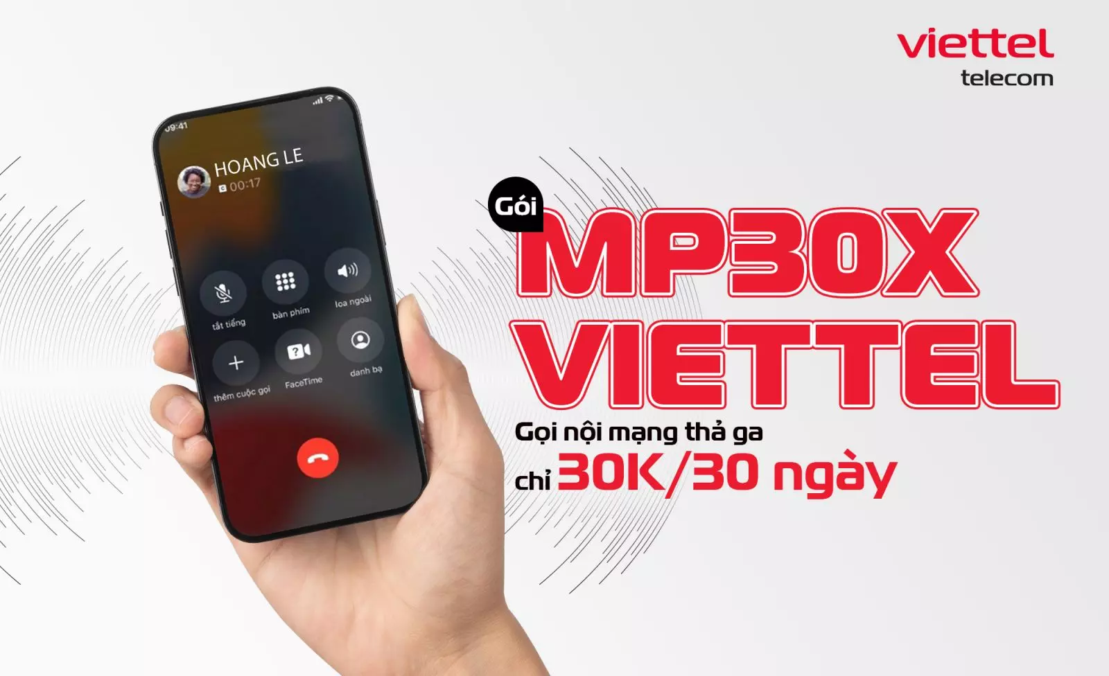 Gói Cước MP30X Gọi Nội Mạng Miễn Phí