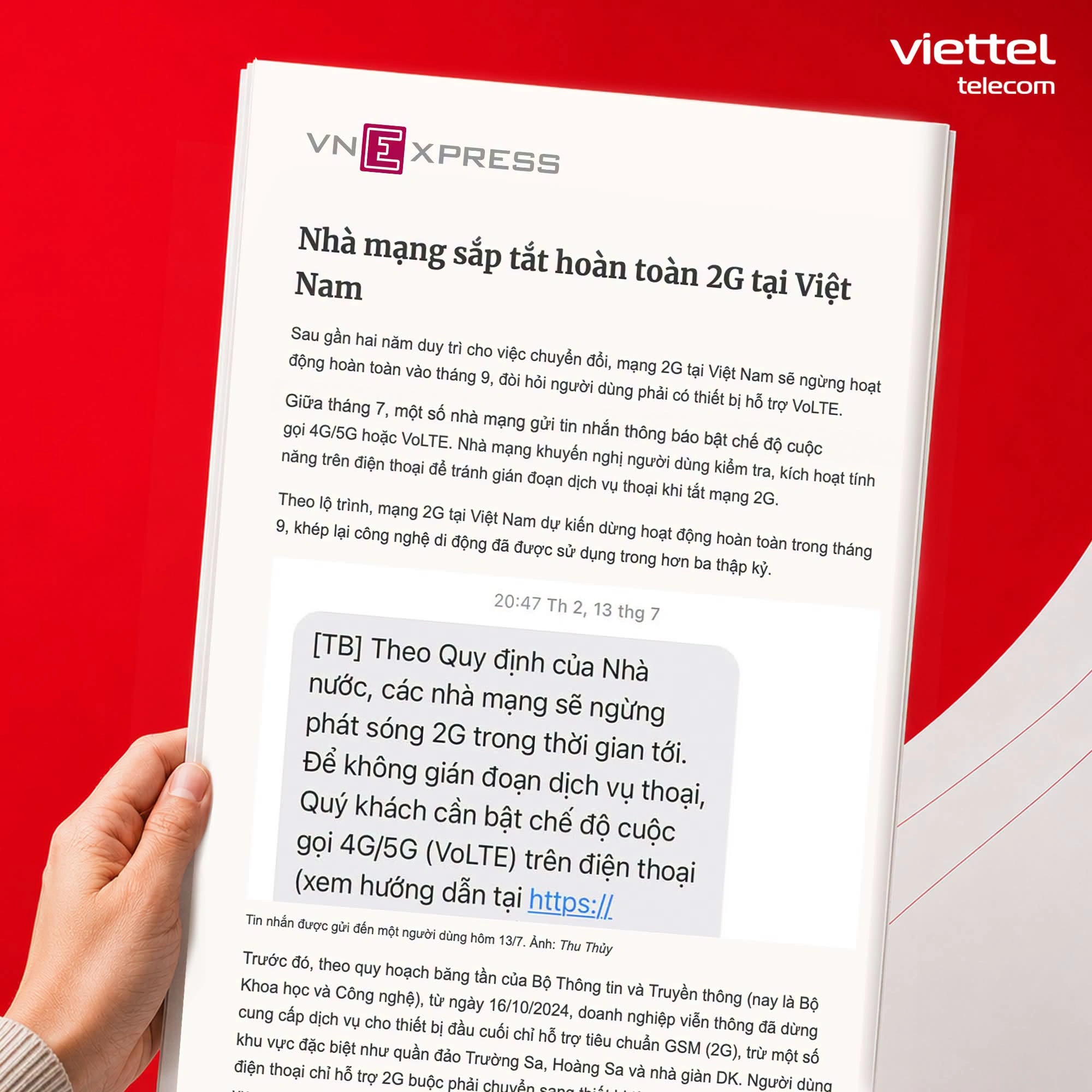 Tắt Sóng 2G Ngày 15/9/2026: Cách Bật VoLTE Viettel