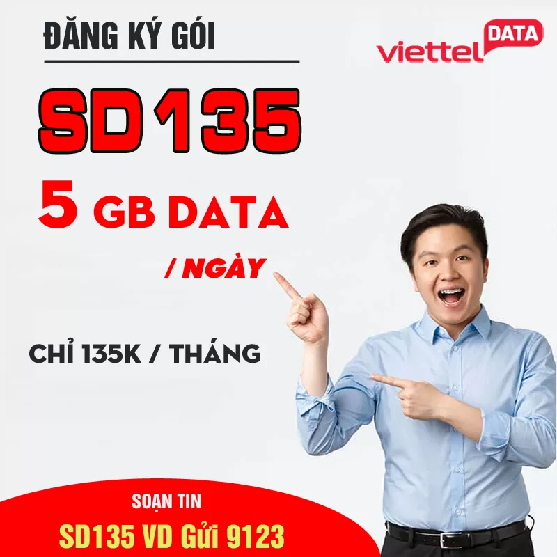 sd135 goi 4g viettel 5gb ngay