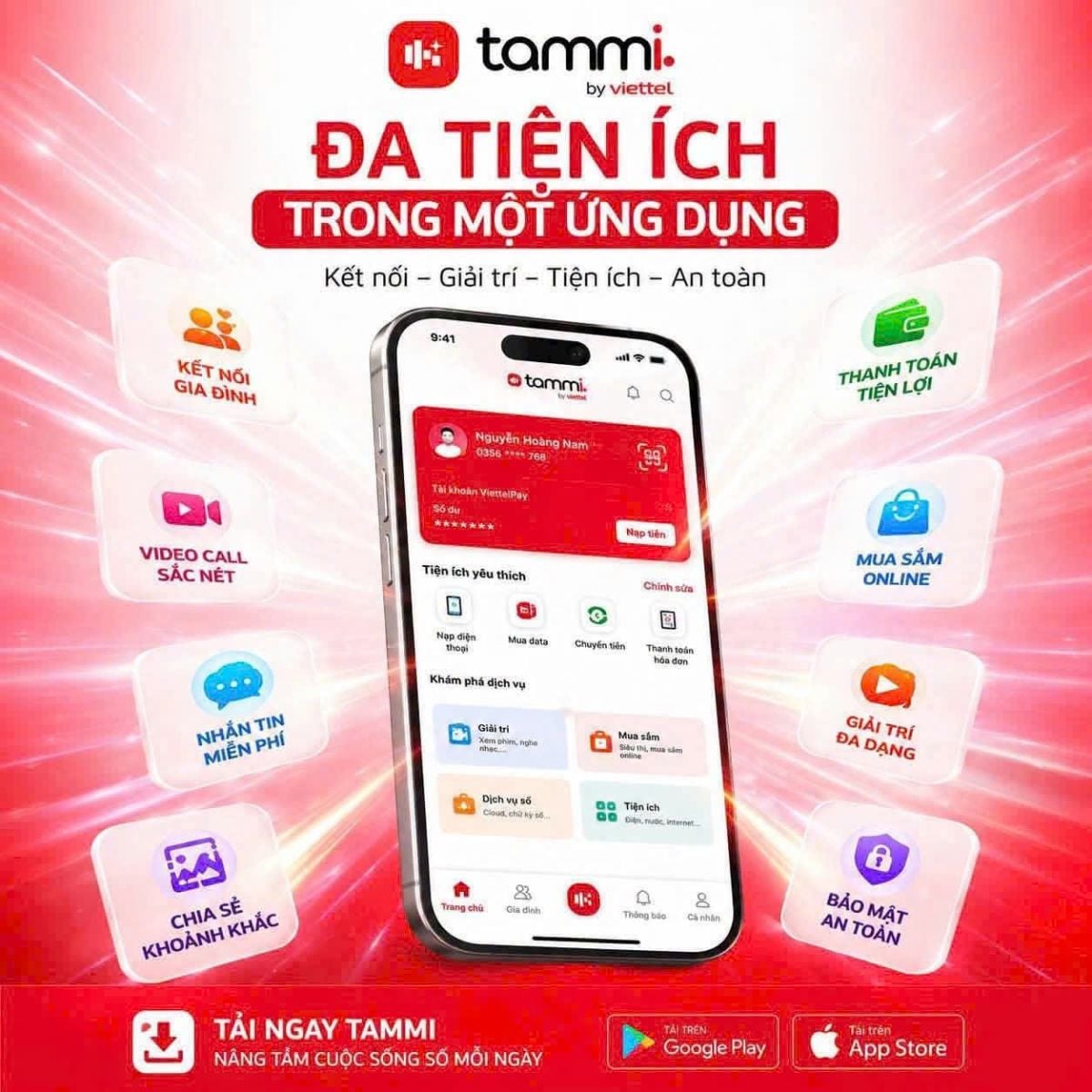 Ứng dụng Viettel Tammi