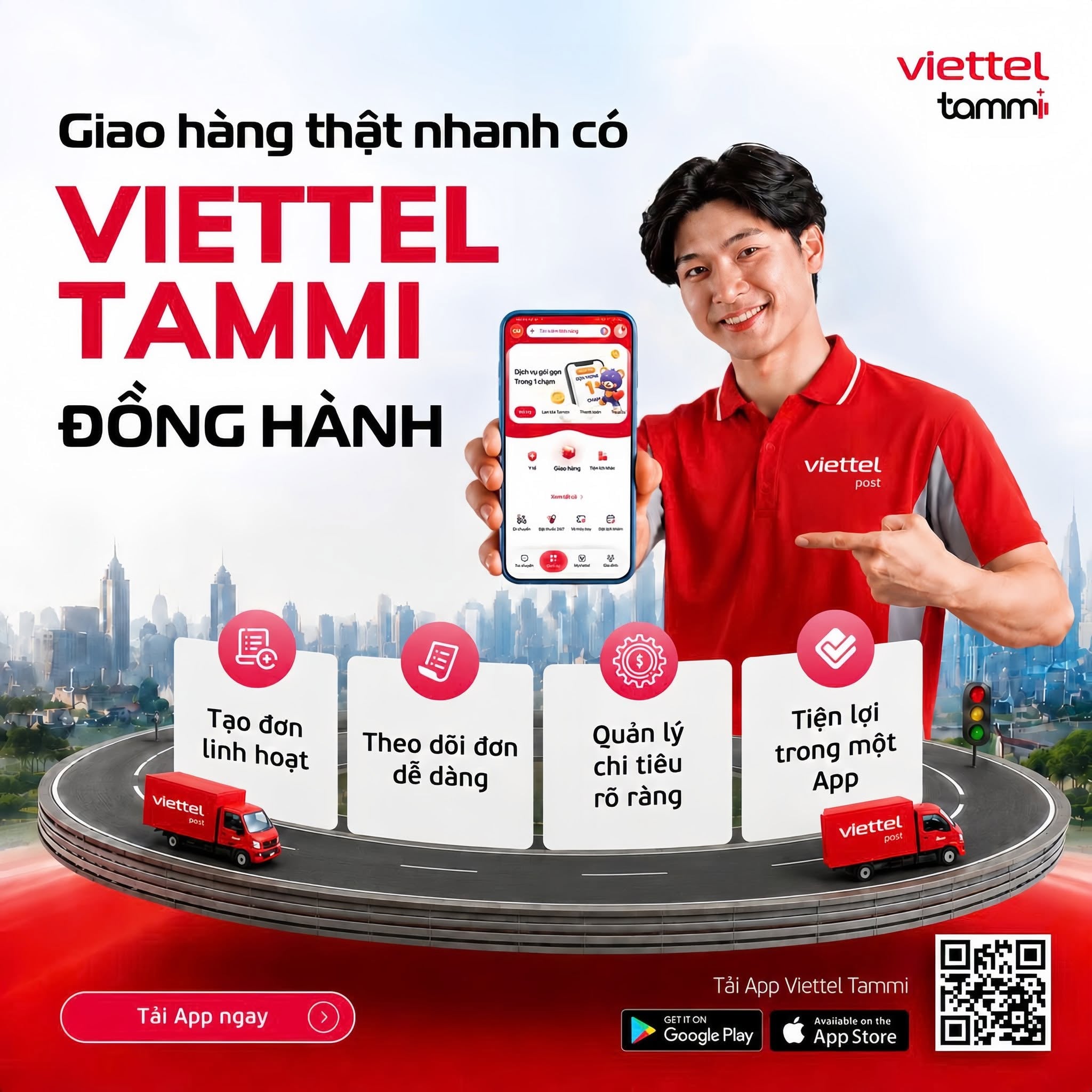 Giao hàng toàn quốc Viettel Post trên Tammi