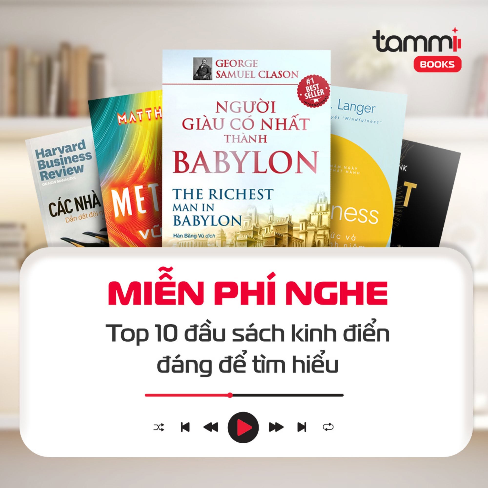 Tammi Books - kho sách nói trên Viettel Tammi