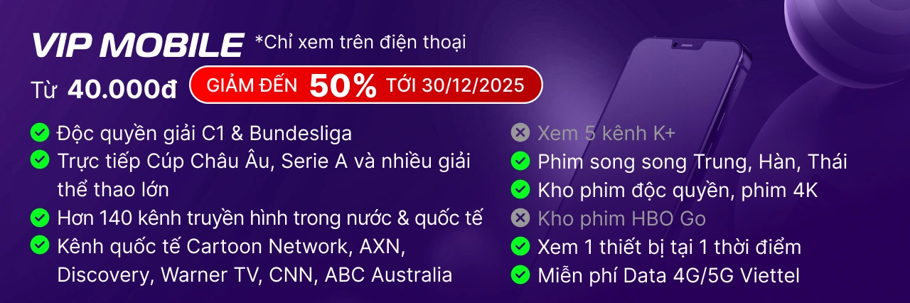 Gói Xem xem TV360 40K