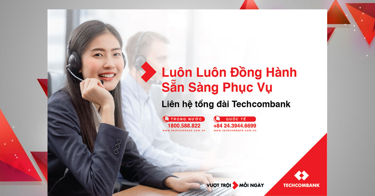 tong dai techcombank ho tro 247