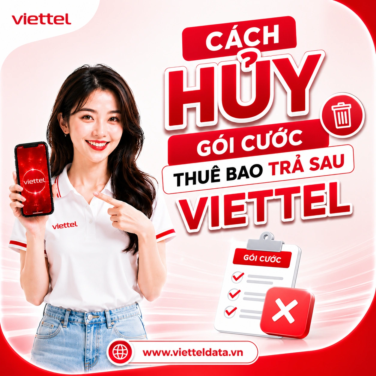 Cách Hủy Gói Cước & Chuyển Trả Sau Sang Trả Trước Viettel Online 2026