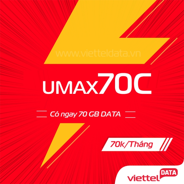 UMAX70C là gói cước gì của Viettel?【Có Thể Đăng Ký Mới Được Không?】