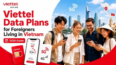 Viettel 4G/5G Data Plans for Foreigners in Vietnam [2026]