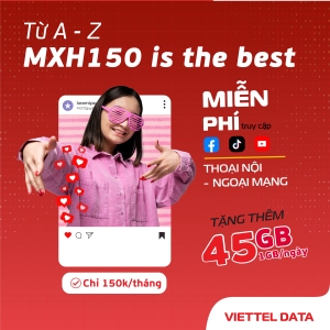 MXH150 DATA CĂNG ĐÉT - GIẢI TRÍ SIÊU BEST