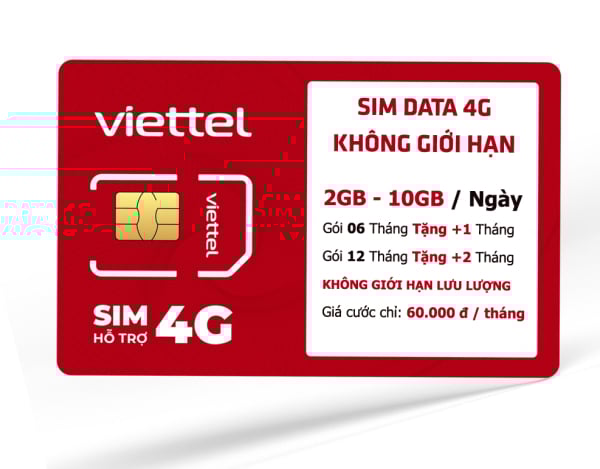 SIM Data Viettel Không Giới Hạn – Sự Thật Kỹ Thuật &amp; Gói Dùng Thoải Mái 1 Năm