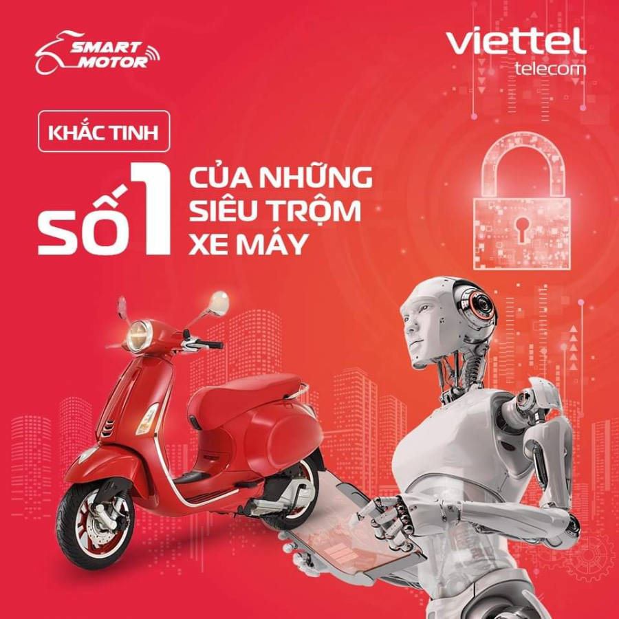 Smart Motor Viettel -Thiết Bị Định Vị Chống Trộm Xe Máy Số 1 Việt Nam