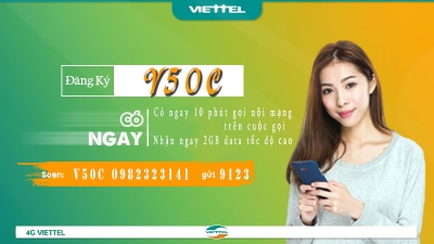 6V50C - Gói V50C Chu Kỳ 6 Tháng Của Viettel