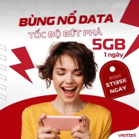 SD135 Viettel - Cách đăng ký gói cước 5GB/ngày siêu ưu đãi