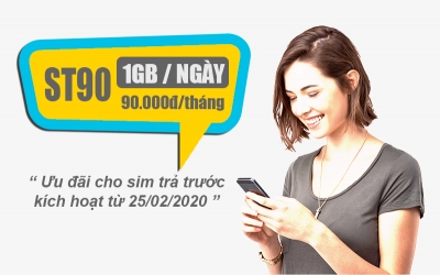 ST90K (ST90) - Cách đăng ký gói 90k Viettel dành cho mọi thuê bao