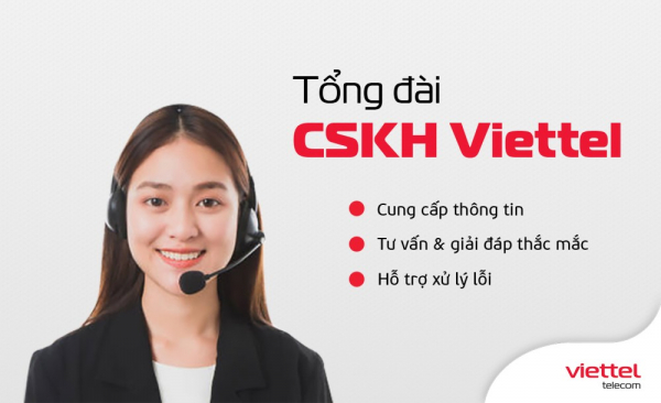 18008098 (hoặc 198) - Tổng Đài Dịch Vụ  Trả Sau Viettel