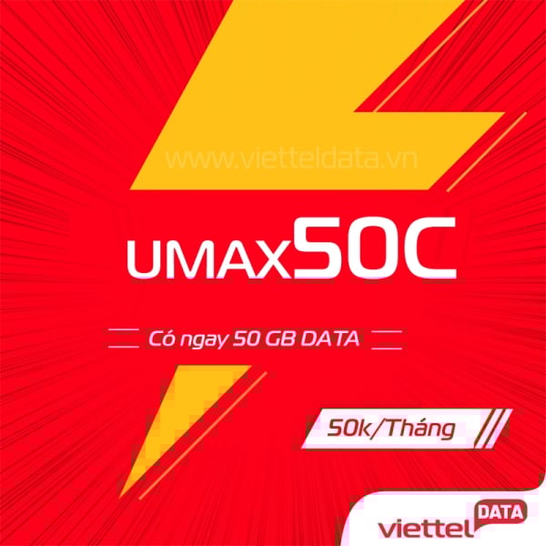 Gói UMAX50C Viettel – Phiên Bản Mới Của Gói UMAX50N (Cập Nhật 2026)