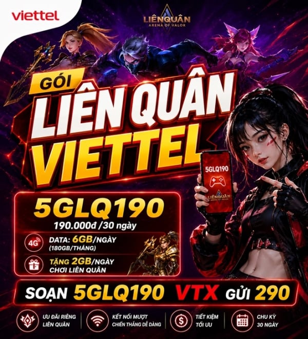 5GLQ190 Viettel Đã Ngừng - Chuyển Sang 5G150 Hoặc 5G230B