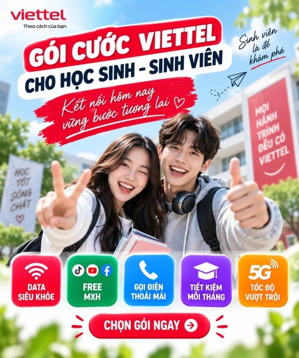 Gói Viettel Sinh Viên 2026 – Chọn GIC90N Hay GIC125N?