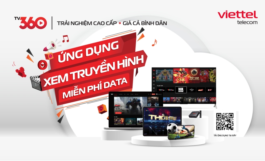 Các Gói CÆ°á»c 4G, 5G Viettel Há» Trá»£ Xem TV360 Miá»n Phí Data